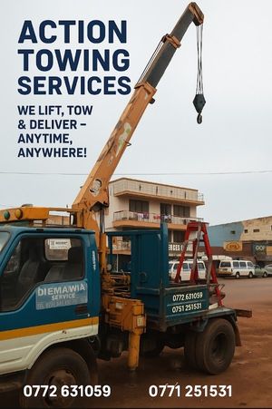 The Action Towing services Uganda experience on LyveCity