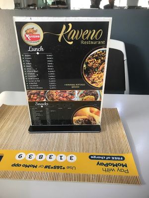 The Kaveno Restaurant experience on LyveCity
