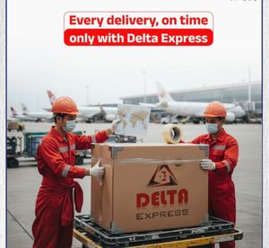 The Delta courier delivery company limited experience on LyveCity
