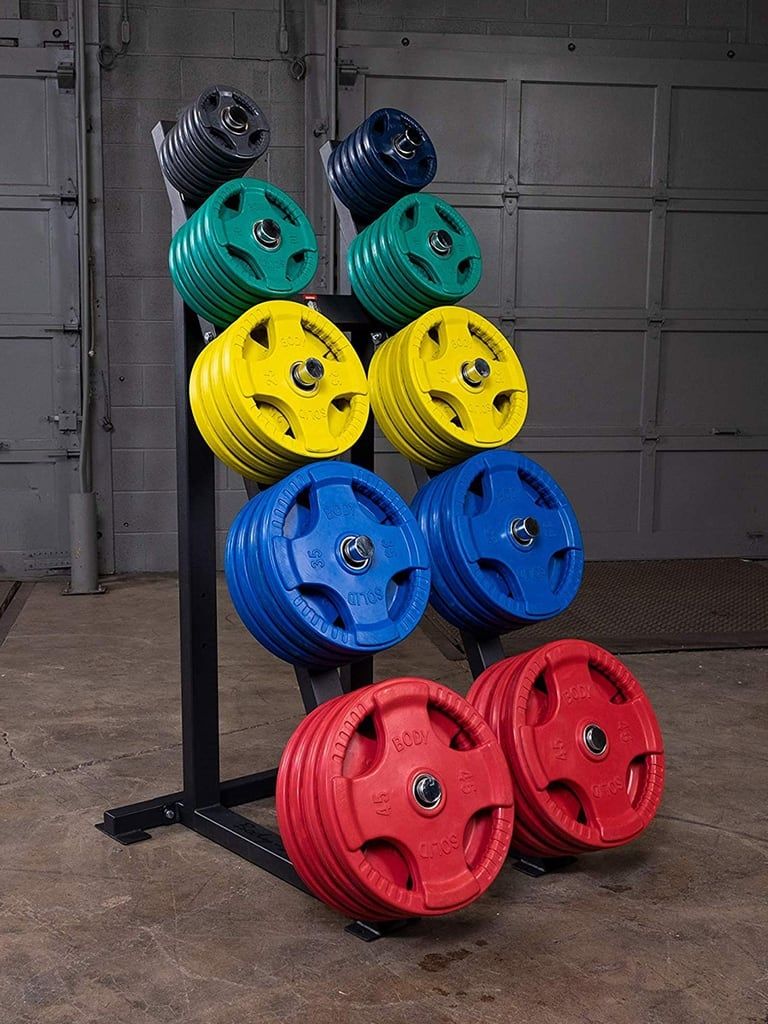 Body Solid GWT76 High Capacity Plate Storage Rack